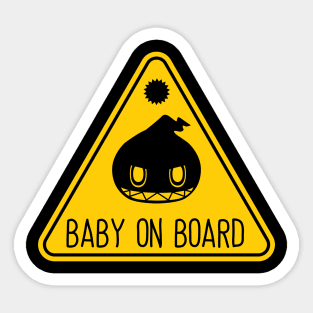 Baby on Board - Dark/Devil Sticker